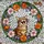 Tabby Cat Floral Stained Glass Wreath - Tiffany Style Molly Personalized Home Decor Gift Stained Glass Suncatcher - 5