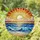 Radiant Sun Clouds Ocean Beach Seascape - Tiffany Stained Glass Sunrise Sunset Art Stained Glass Suncatcher - 1