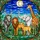 Stained Glass Wildlife Gathering Tiffany Style - Lion Elephant Deer Giraffe Bird Harmony Art Stained Glass Suncatcher - 5