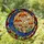 Mushroom Crescent Moon Stained Glass Art - Intricate Tiffany Style Jewel Tones Stained Glass Suncatcher - 1