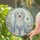 Old English Sheepdog Dog Stained Glass Flowers - Tiffany Mosaic Window Art Home Decor Stained Glass Suncatcher - 2