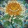 Chrysanthemum Flower Katherine Stained Glass Tiffany Jewel Tone Mosaic Sky Sunlight Stained Glass Suncatcher - 5