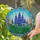 Blue Lupine Flowers Stained Glass Mosaic Tiffany Style - Intricate Window Decor Stained Glass Suncatcher - 2