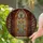 Opulent Library Stained Glass Window Chandelier Bookshelf Tiffany Style Art Home Decor Stained Glass Suncatcher - 2