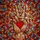 Intricate Stained Glass Peace Sign Hand with Red Heart Mosaic Tiffany Glass Art Stained Glass Suncatcher - 5
