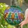Six Colorful Songbirds Tiffany Stained Glass Mosaic Art - Branch Foliage Jewel Tone Decor Stained Glass Suncatcher - 2