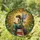 Fairy Reading Stacked Books Tiffany Stained Glass Forest Translucent Jewel Tones Stained Glass Suncatcher - 1