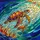 Two Sea Turtles Stained Glass Ocean Mosaic Dappled Sunlight - Jewel Tone Decor Gift Stained Glass Suncatcher - 5