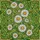 Tiffany Style Stained Glass Daisy Mosaic - Emerald Green Amber White Floral Art Decor Stained Glass Suncatcher - 5