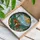 Tiffany Style Sleeping Dog Hammock Stained Glass - Beagle Basset Hound Sun & Flowers Stained Glass Suncatcher - 3