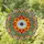 Tiffany Style Stained Glass Flower Mandala Art - Translucent Jewel Tones Home Decor Stained Glass Suncatcher - 1