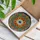 Tiffany Style Stained Glass Flower Mandala Art - Translucent Jewel Tones Home Decor Stained Glass Suncatcher - 3