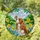 Cavalier King Charles Spaniel Dog Butterfly Daffodil Tiffany Stained Glass Art Gift Stained Glass Suncatcher - 1