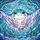 Cartoon Manta Ray Stained Glass Tiffany Underwater Seascape Intricate Colorful Jewel Tones Stained Glass Suncatcher - 5