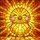 Chubby Baby Chick Stained Glass - Rosy Cheeks, Heart Tuft, Sunburst Tiffany Style Window Stained Glass Suncatcher - 5