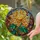 Chrysanthemum Flower Stained Glass Tiffany Style - Jewel Tone Organic Mosaic Intricate Art Stained Glass Suncatcher - 2