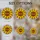Intricate Tiffany Style Stained Glass Sunflower Grandma & Kids Names Personalized Gift Stained Glass Suncatcher - 4