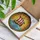 Viking Dragon Longship Celtic Knot Sunburst Ocean Waves Interwoven Mosaic Decor Stained Glass Suncatcher - 3