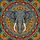 Ornate Elephant Head Mandala Stained Glass Tiffany Jewel Tone Art Mosaic Detailed Pattern Stained Glass Suncatcher - 5