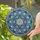 Star of David Stained Glass Mandala Art - Tiffany Style Intricate Geometric Design Stained Glass Suncatcher - 2