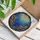 Tiffany Style Coral Reef Tropical Fish - Brain Fan Branching Corals Marine Art Decor Stained Glass Suncatcher - 3
