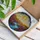 Jewel Tone Stained Glass River Sun - Spiky Flowers, Earthy Hills, Sky Clouds Scene Stained Glass Suncatcher - 3