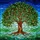 Glowing Jewel Tone Tree of Life Stained Glass Mosaic - Tiffany Home Window Art Stained Glass Suncatcher - 5