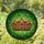 Golden Royal Crown Jewels, Rubies Emeralds Sapphires - Tiffany Glass Green Mosaic Art Stained Glass Suncatcher - 1