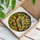 Vibrant Small Bird Tiffany Stained Glass Mosaic Art – Jewel Tones, Branch & Leaves Stained Glass Suncatcher - 3