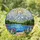 Majestic Snow-Capped Mountain Lake Forest Wildflower Tiffany Stained Glass Landscape Scene Stained Glass Suncatcher - 1