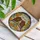 Bald Eagles Marigold Flowers Stained Glass Art - Tiffany Style Mosaic Sky Intricate Patterns Stained Glass Suncatcher - 3