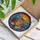 Tabby Cat Stained Glass Roses - Tiffany Style Abstract Geometric Jewel Tone Art Stained Glass Suncatcher - 3
