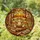 Segmented Cap Mushrooms Antique Books Tiffany Style - Autumn Forest Leaves Fall Home Decor Stained Glass Suncatcher - 1