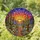 Desert Sunset Saguaro Cactus Stained Glass Tiffany Art - Jewel Tone Southwest Landscape Stained Glass Suncatcher - 1
