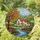 Tiffany Stained Glass Countryside House Red Roof Autumn Tree Garden River Art Stained Glass Suncatcher - 1