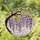 Wisteria Flowers Stained Glass Tiffany Style Mosaic Tree Branch Leaves Floral Stained Glass Suncatcher - 1