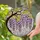 Wisteria Flowers Stained Glass Tiffany Style Mosaic Tree Branch Leaves Floral Stained Glass Suncatcher - 2