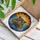 Hippo Stained Glass Mosaic Water Sunset Landscape - Glowing Jewel Tone Tiffany Art Stained Glass Suncatcher - 3