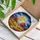 Intricate Stained Glass Celestial Moon Night Sky Golden Fields Autumn Trees Decor Stained Glass Suncatcher - 3