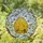 Intricate Stained Glass Beehive Bees Flowering Branches - Spring Sky Nature Home Decor Gift Stained Glass Suncatcher - 1