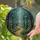 Stained Glass Glowing Stone Path Enchanted Forest Artwork - Deep Woodland Fireflies Stained Glass Suncatcher - 2
