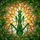Majestic Praying Mantis Stained Glass Tiffany Style Jewel Tone Green Leaves Mosaic Art Stained Glass Suncatcher - 5