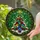 Christmas Tree Abstract Stained Glass Art - Tiffany Style Jewel Tones Holiday Decor Stained Glass Suncatcher - 2