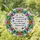 Tiffany Stained Glass Quote Flowers Butterflies - Katherine 2025 Appreciation Gift Stained Glass Suncatcher - 1