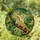 Leopard Gecko Stained Glass Mosaic Tropical Jungle Leaves Nature Art Decor Gift Stained Glass Suncatcher - 1