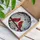 Red Cardinal Cherry Blossom Tiffany Stained Glass Mosaic Bird Branch Nature Art Gift Stained Glass Suncatcher - 3