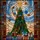 Stained Glass Christmas Tree, Star, Round Ornaments & Gifts - Festive Holiday Decor Stained Glass Suncatcher - 5