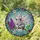 Iridescent Fairy Opossum Stained Glass - Tiffany Style Lilac Flowers Magic Wand Forest Mosaic Stained Glass Suncatcher - 1