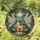 Opossum Raccoon Fairy Wings, Stained Glass Mosaic Forest, Storybook Reading Art Stained Glass Suncatcher - 1