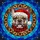 French Bulldog Santa Hat Stained Glass Blue Mosaic - Christmas Dog Lover Holiday Gift Stained Glass Suncatcher - 5
